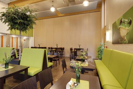 Premium GREENLINE mobiele paneelwand