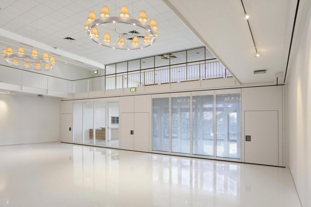 Premium Glas mobiele paneelwand