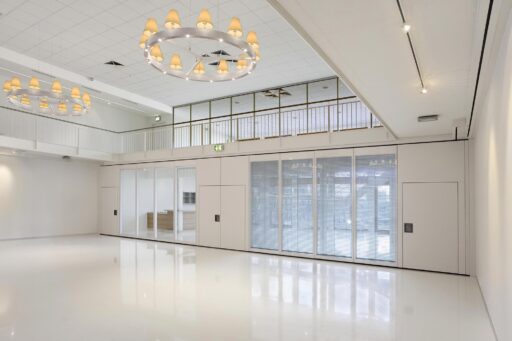 Premium Glas mobiele paneelwand
