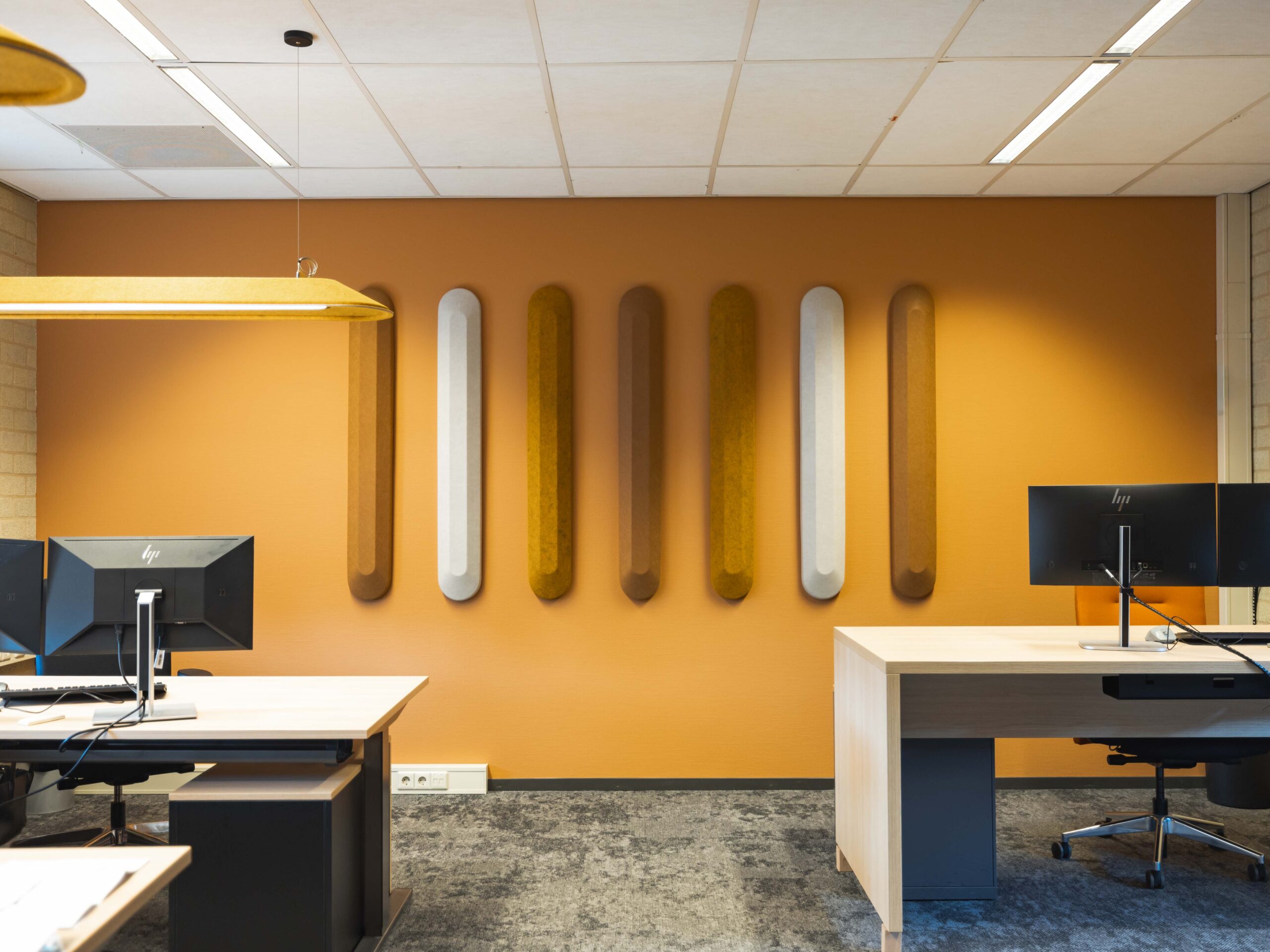 Intermontage interieurbouw Rouwmaat akoestische wandelementen