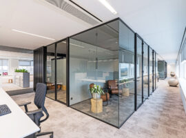 Apeldoorn Divitel Kantoorinrichting Glaswanden Modern Interieurontwerp Intermontage 037