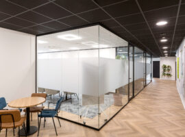 Groningen Businesscenter Brivec Leek Glaswanden Privacy Kantoor Intermontage 006