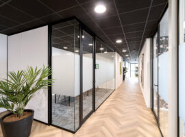 Groningen Businesscenter Brivec Leek Glaswanden Privacy Kantoor Intermontage 012